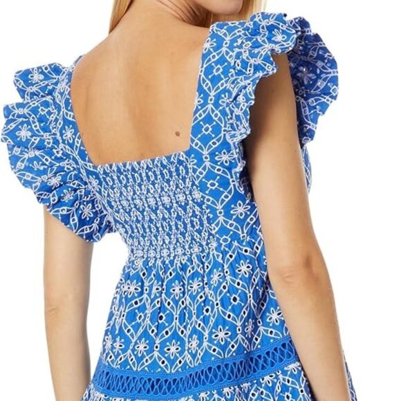 Lilly Pulitzer Morrie Ruffle Sleeve Dress - Picture 8 of 9